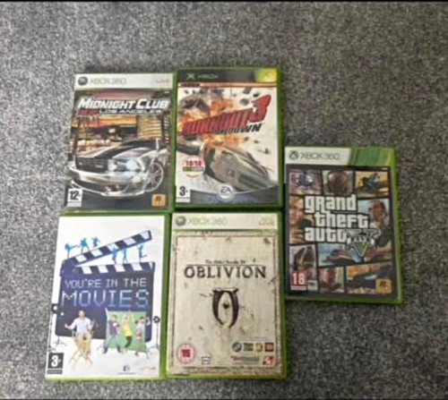 Xbox game mixed - 5-game,