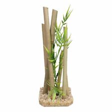 Aquatic Aquarium Decor Bamboo Stick Medium Fish Tank Ornament 9x11x25cm