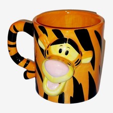 Winnie The Pooh Tigger Mug Disney Store 3D Large Mug RefC 