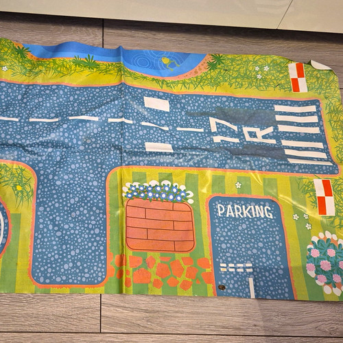 Children road parking - road,