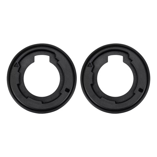 2pcs round black eyecup - round,