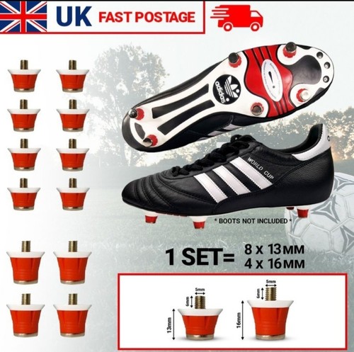 Football soccer studs red - 12,