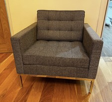 Knoll Studio Florence Knoll Lounge Chair Cato Fabric rrp £5500+