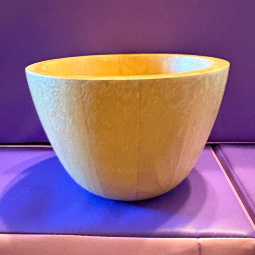 Round wooden decorative - wooden, bowl
