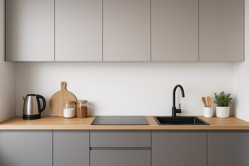 Luxury modern kitchen worktop - kitchen,