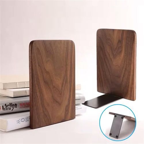 Nature wooden bookends desktop - wooden,
