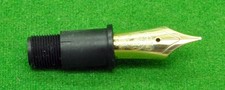 Early 14kt gold medium tipped Nib Assembly for Montblanc 146 - FREE SHIPPING