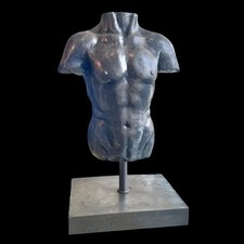 Male Torso Sculpture - Solid