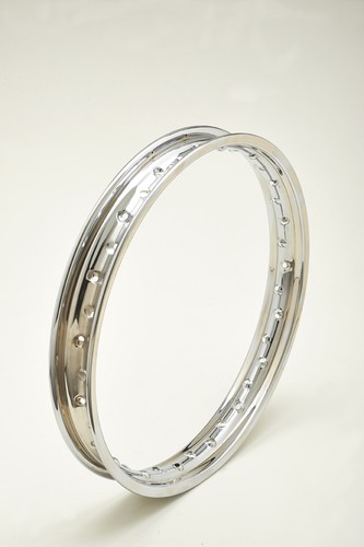 Chrome steel wheel rim - steel,