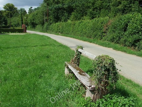 Photo 6x4 old bench little - bench,