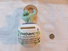 JONATHAN  Dino Mates money jar