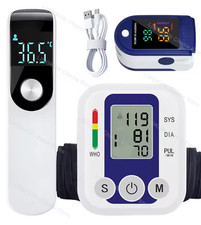 3 in 1 Automatic Tonometer Arm Blood Pressure Monitor Pressure Sensor Monitor.