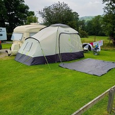 Caravan Awning Tent  With 2 Berth Sleeping Compartment