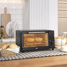Mini Oven, 9L Countertop Electric Grill, Toaster Oven  750W