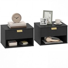 HOMCOM Floating Bedside Tables