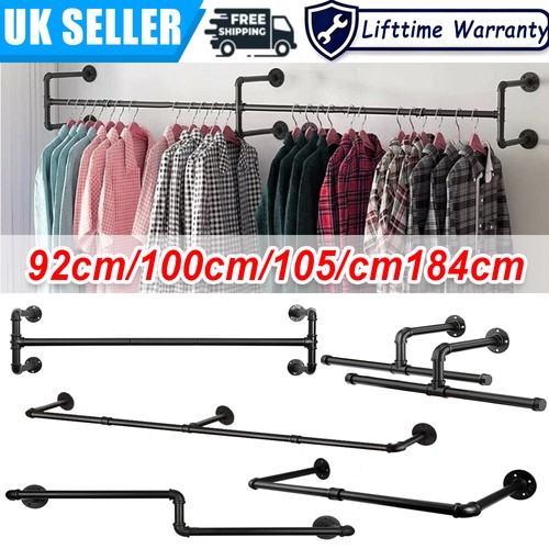 Industrial pipe clothing rack - industrial,