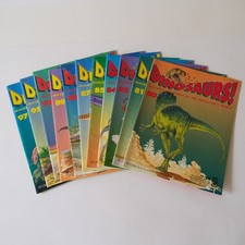 DINOSAURS Magazine Bundle 80 81 82 84 85 87 88 89 92 95 97 Original 90s Orbis