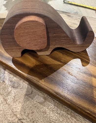Vintage wooden elephant - vintage,