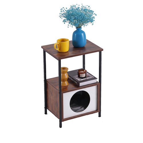Wooden cat bed - bed, side