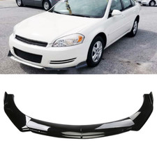 Glossy Black Front Bumper Lip