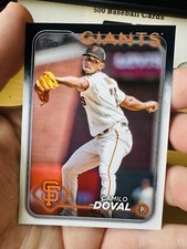 CAMILO DOVAL SAN FRANCISCO GIANTS 2024 TOPPS SERIES ONE BASEBALL CARD #213