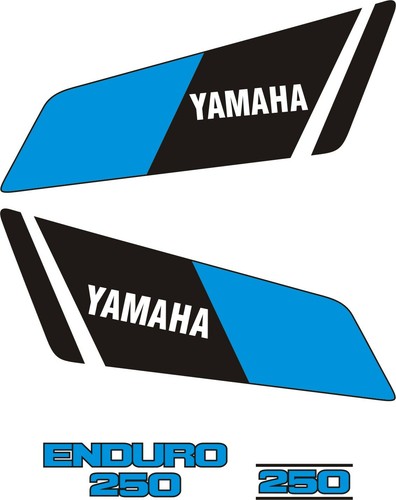 Yamaha 250 decal set - dt,