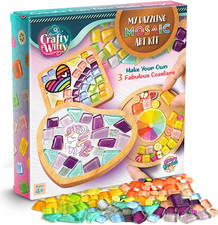 Glittery Garden Mosaic Craft