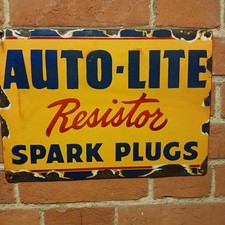 Enamel Sign Auto - Lite