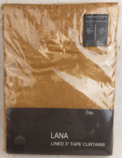 Pair of curtains, lined, dark