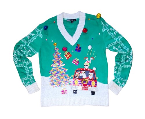 Ugly christmas sweater santa - ugly,