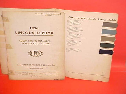 1936 1937 lincoln zephyr - 1936,