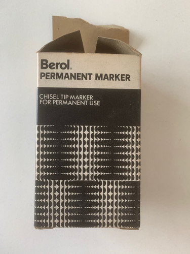 Vintage berol permanent - vintage,