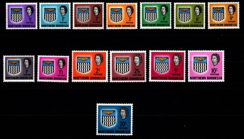 Northern rhodesia mnh - 75-88,