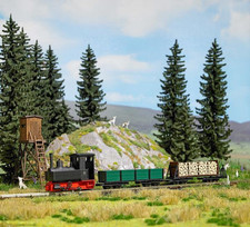 Narrow gauge Steam Locomotive Decauville Type 3 Busch 12140