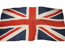 Union Jack British Flag 100% Viscose 37x70 Inches Collectable UK x 3 