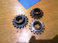 AJS GEARS SPARES SPROCKET GEARS 17, 15 TOOTH TRIALS 350 500