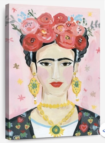 Homage frida painting - to,