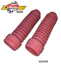 YAMAHA DT 125 1979/1981 Fork Boot Red 200MM/48MM/32MM