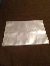 Cigarette card  Sleeves QTY 10