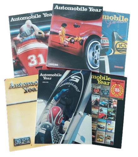Automobile year books 1977 - year, to