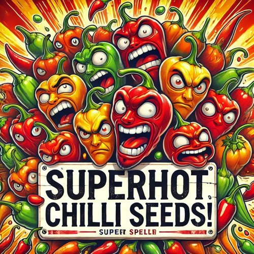 Superhot chilli seeds pick - superhot,