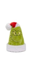 Grinch Santa Hat for Adults