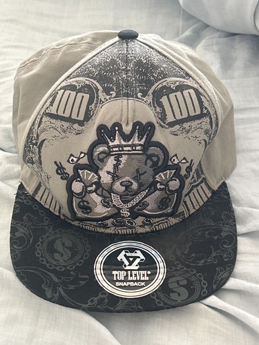 Top level adult snapback hat - level,