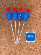 Hand made 0.3g Glass Stem Pellet Dibber Pole Floats x4