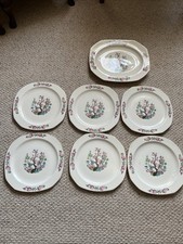 7 x Alfred Meakin Octagonal /