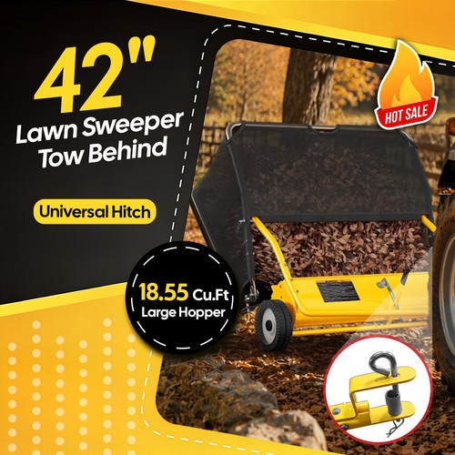 Lawn sweeper tow - 42",