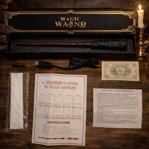 Magic wand that shoots fire - wand,