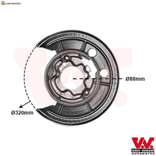 Splash plate brake - splash, disc