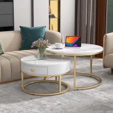 Round Nesting Coffee Table