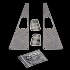 Metal Skid Plate Hood Set for